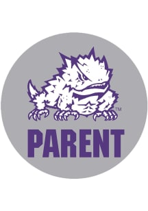 TCU Horned Frogs 3" Parent Button - Purple