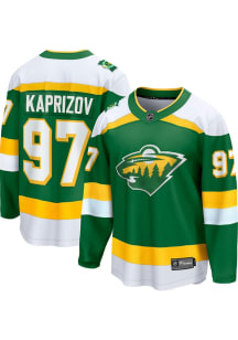 Kirill Kaprizov Minnesota Wild Mens Kelly Green Alt Hockey Jersey