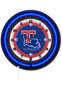 Louisiana Tech Bulldogs 19in Neon Wall Clock