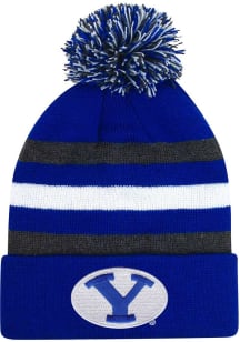 LogoFit BYU Cougars Dark Grey Halftime Youth Knit Hat