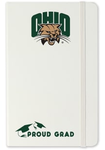 Ohio Bobcats Proud Grad Notebook and Folder - White