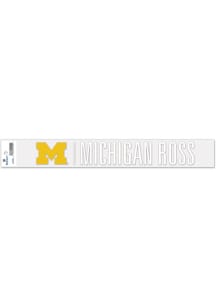 Michigan Wolverines  Auto Static Cling Decal -