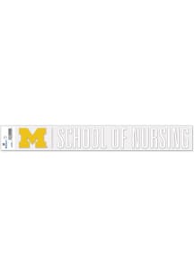 Michigan Wolverines  Auto Static Cling Decal -