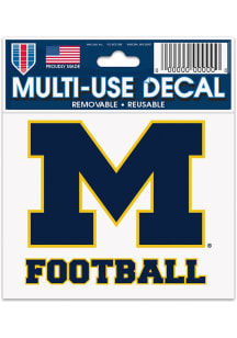 Michigan Wolverines  Auto Decal -