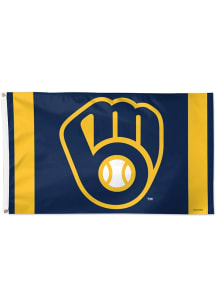 Milwaukee Brewers  Silk Screen Grommet Flag -