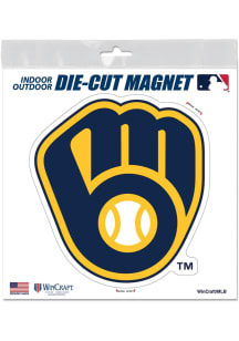 Milwaukee Brewers 6x6 Outdoor Magnet