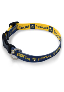 Milwaukee Brewers Team Logo Pet Collar