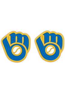 Milwaukee Brewers Logo Womens Earrings