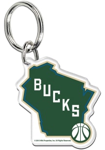Milwaukee Bucks Acrylic Lanyard - Green