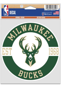 Milwaukee Bucks  Auto Decal -