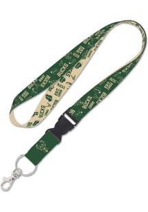 Milwaukee Bucks Scatter Lanyard - Green