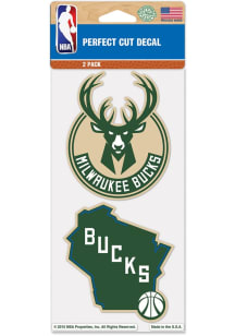 Milwaukee Bucks  Auto Decal -