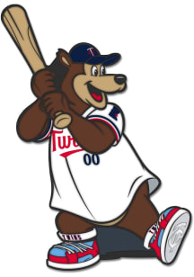 Minnesota Twins Mascot Lapel Button - Blue