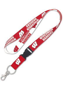 Wisconsin Badgers Team Logo Lanyard -