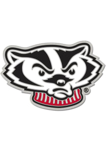 Wisconsin Badgers  Button - Red