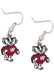 Wisconsin Badgers  Womens Earrings