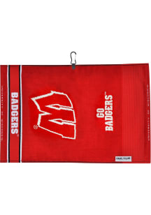 Wisconsin Badgers JACQUARD  Golf Towel