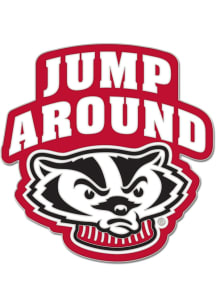 Wisconsin Badgers Souvenir Jump Around Pin -