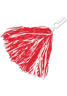 Wisconsin Badgers Team Logo Pom Poms