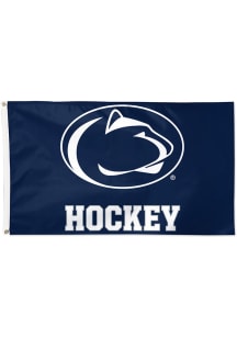 Penn State Nittany Lions  Silk Screen Grommet Flag - Navy Blue