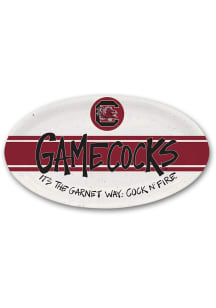 South Carolina Gamecocks Slogan Oval Serving Tray