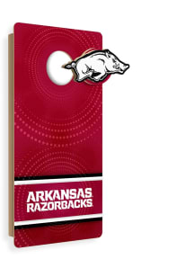 Arkansas Razorbacks Wall Art Hanging Corn Hole