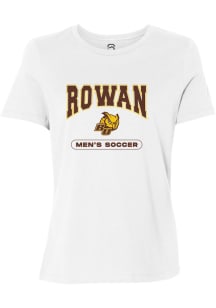 Summit Sportswear Rowan University Womens White Mens Soccer Short Sleeve T-Shirt