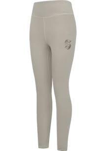 Pro Standard Seattle Kraken Womens Tan Neutral Pants