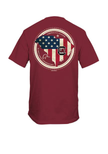 South Carolina Gamecocks Red Ducks Unlimited America's Leader Short Sleeve T Shirt