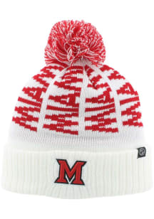 Zephyr Miami RedHawks Pinnacle Nova Adjustable Hat - White