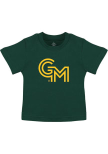 George Mason University Toddler Green Primary Logo Short Sleeve T-Shirt