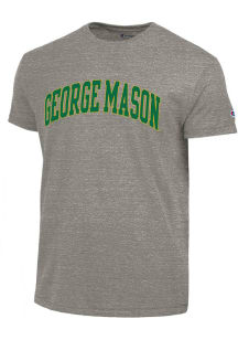 Champion George Mason University Grey Heather Arch Name Short Sleeve Fashion T Shirt