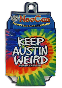 Austin Keep Austin Weird Tie Dye NeoCan Coolie - Red