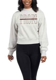 Rowan University Womens Ash Hailey Crew Sweatshirt