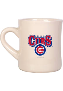 Chicago Cubs 12oz Diner Ceramic Mug - White