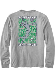 Summit Sportswear MAC Grey Volleyball Long Sleeve T Shirt