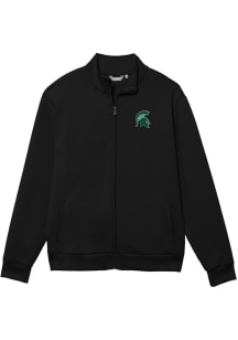 Michigan State Spartans Mens Black Monterey Long Sleeve Full Zip Jacket