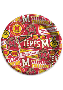 Maryland Terrapins 7" 25pk Paper Plates