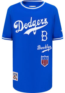 Pro Standard Brooklyn Dodgers Youth Blue Retro Classics Short Sleeve Fashion T-Shirt
