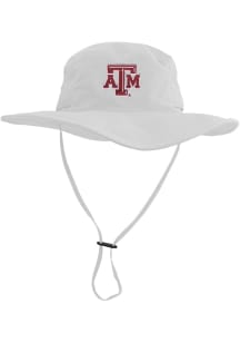 LogoFit Texas A&M Aggies White Boonie Mens Bucket Hat