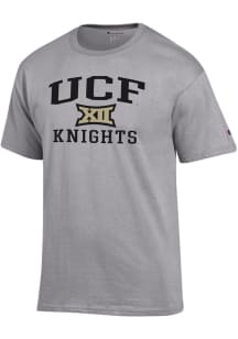 Champion UCF Knights Grey B12 Arch Jersey Short Sleeve T Shirt