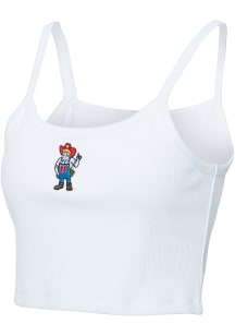 Nebraska Cornhuskers Womens White Cami Tank Top