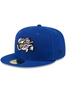 New Era Omaha Storm Chasers Mens Royal Blue 2026 MiLB AC 59FIFTY Fitted Hat