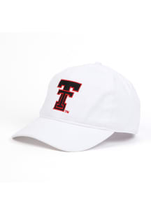 Texas Tech Red Raiders White Classic Ponyback Womens Adjustable Hat