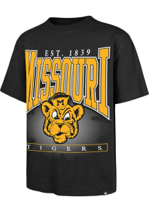 47 Missouri Tigers Black Hot Corner Foundation Short Sleeve Fashion T Shirt
