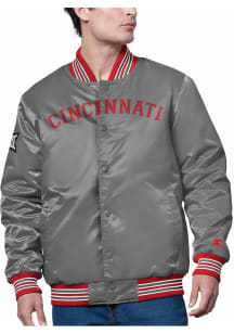 Starter Cincinnati Bearcats Mens Grey Big 12 Tournament Light Weight Jacket