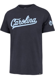 47 North Carolina Tar Heels Navy Blue Franklin Fieldhouse Namesake Short Sleeve Fashion T Shirt