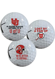 Utah Utes Funny Golf Balls