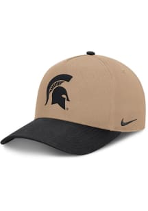 Nike Michigan State Spartans Rise Structured A Frame Adjustable Hat - Brown