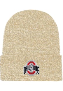 LogoFit Ohio State Buckeyes White Bueller Mens Knit Hat